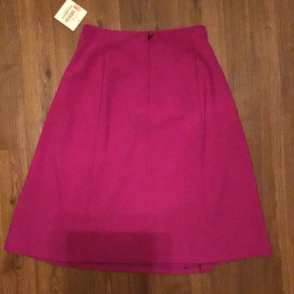 NWT Ellen Tracy Shattered Jewels Pink A-Line Skirt - Picture 4 of 8
